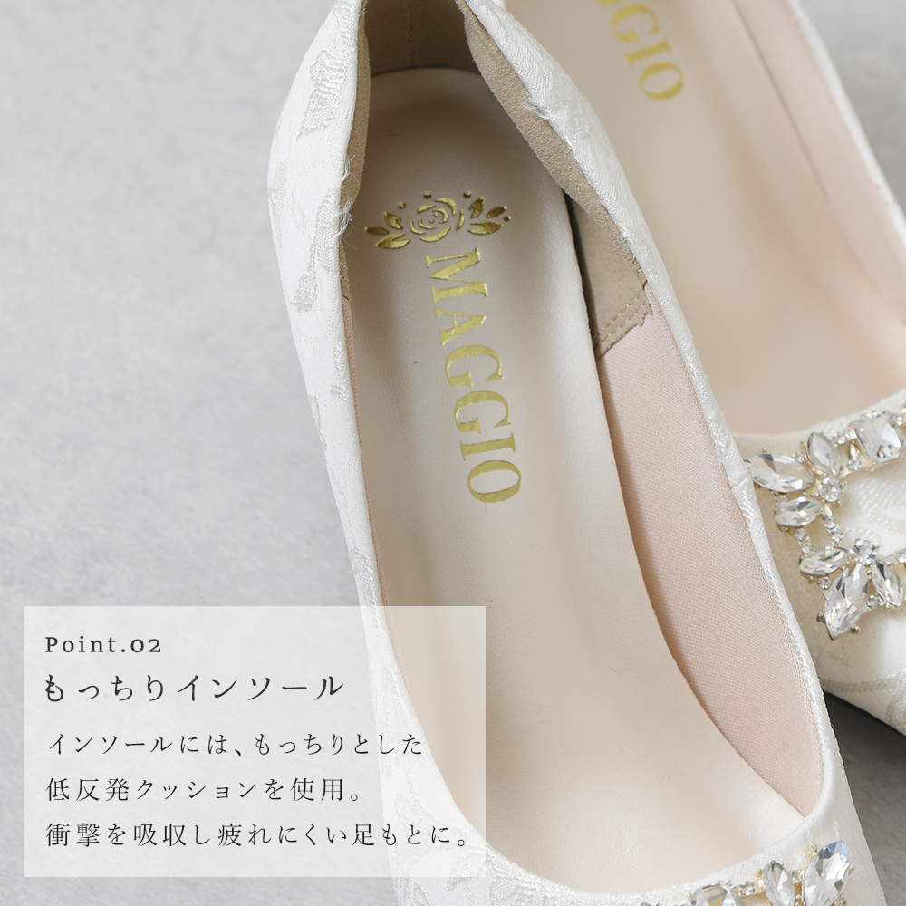 ビジューパンプス｜レディース靴の通販 shop kilakila（キラキラ）本店