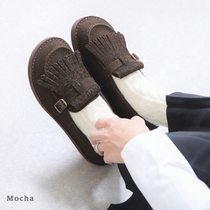 26,0cmメルカリ初登場！ハッシュパピー　茶ベロア日本製　最安値！もう1足あり 牛革ベロアシューズ｜レディース靴の通販 shop kilakila