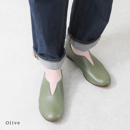 本革Vカットシューズ｜レディース靴の通販 shop kilakila（キラキラ）本店