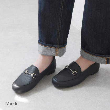 ゆったり設計レザーローファー｜レディース靴の通販 shop