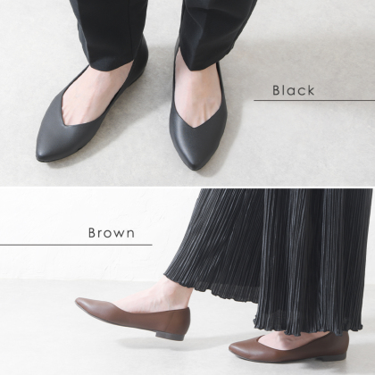 れなたんNO.5 すっきりキレイなぺたんこパンプス｜レディース靴の通販 shop kilakila