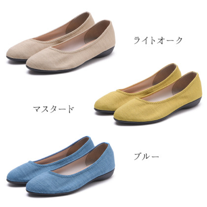 リネン調 とんがりパンプス｜レディース靴の通販 shop kilakila
