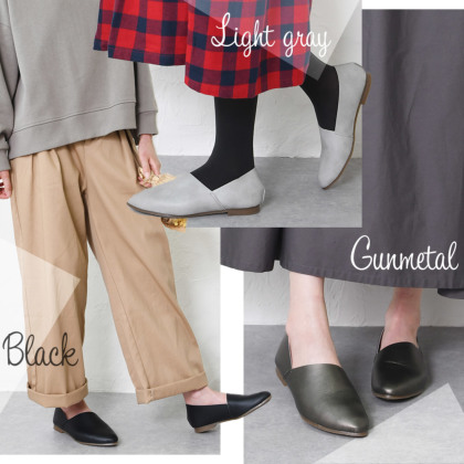 とんがりフラットシューズ｜レディース靴の通販 shop kilakila