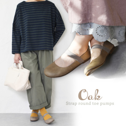 ゴムストラップのぺたんこパンプス｜レディース靴の通販 shop