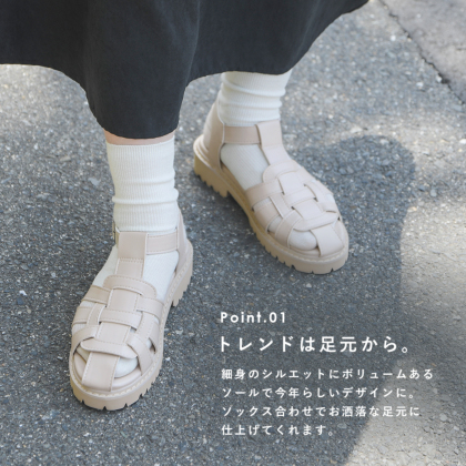 グルカサンダル｜レディース靴の通販 shop kilakila（キラキラ）本店