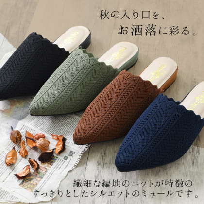 楽天市場】クリア キラキラ ミュール クリアヒール ポインテッド