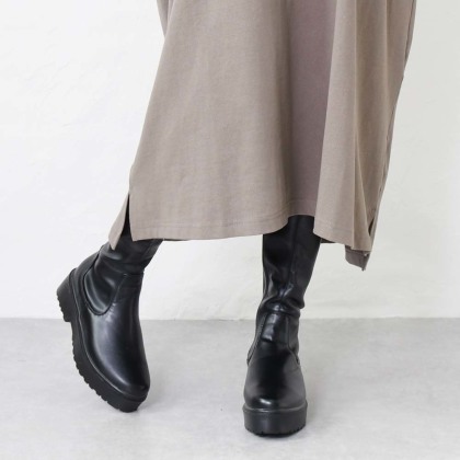 ボリュームソールのロングブーツ|レディース靴の通販 shop kilakila ...