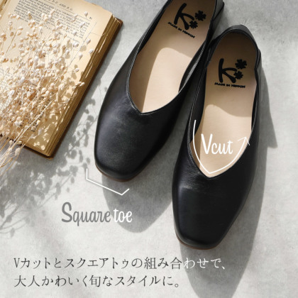 【ラグジュアリー】 本革スクエアトゥ 普段26.5着用 2wayスクエアトゥ本革パンプス｜レディース靴の通販 shop