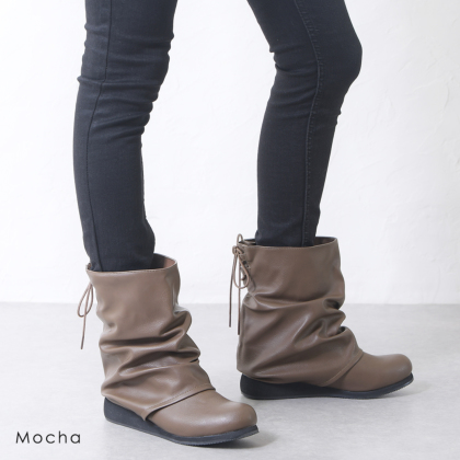 くしゅくしゅナウシカショートブーツ｜レディース靴の通販 shop