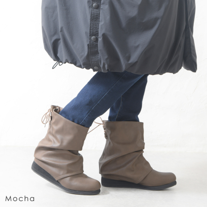 くしゅくしゅナウシカショートブーツ｜レディース靴の通販 shop